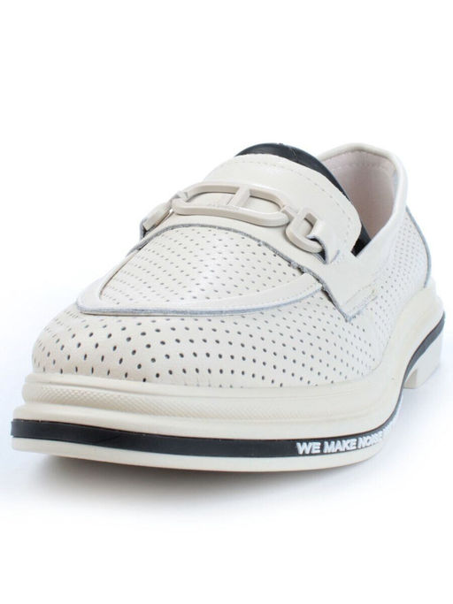 03-PDD170-2 BEIGE Лоферы женские (натуральная кожа)