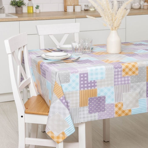 Клеёнка на стол Доляна, на нетканой основе, ширина 137 см, рулон 20 м