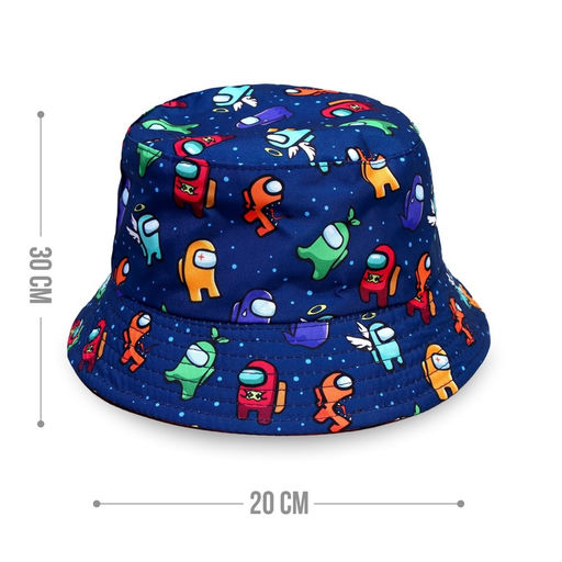 Панама детская для мальчика «Космос», синяя, р-р 52-54