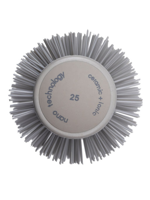 Kristaller Термобрашинг для укладки волос / Ceramic + Ionic TG-X27/25, 25 мм, серый