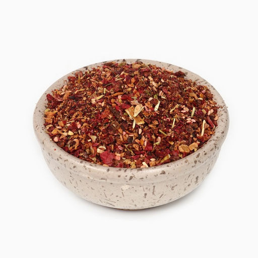 Чай новогодний ягодно - травяной с малиной Красный бант, 50 г - Фабрика счастья фото 3