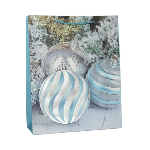 Пакет подарочный 26х32х10 / 10220-M /уп 12/480/Новый год - Галеонтрейд фото 3