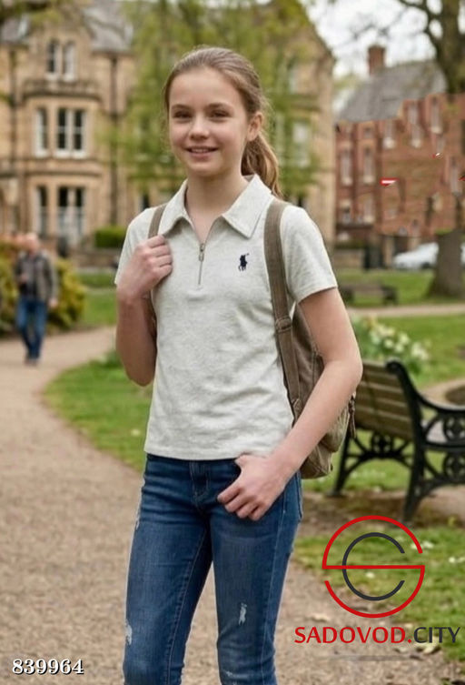 Футболка поло на полузамке - Bruno фото 3