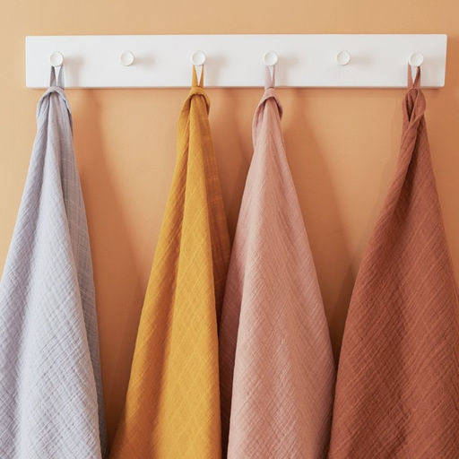 Полотенце муслиновое LoveLife, 50*90 см, корица, 100% хл, 3-сл, 180 гр/м2  фото 8