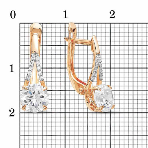 СЕРЬГИ 3288292Р - Красная пресня фото 2