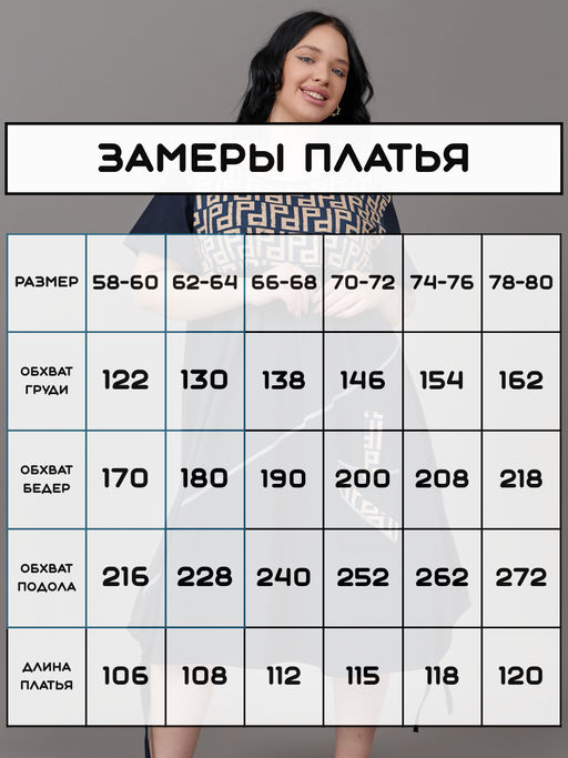 Платье ГИГАНТ домашнее больших размеров П-02 орнамент