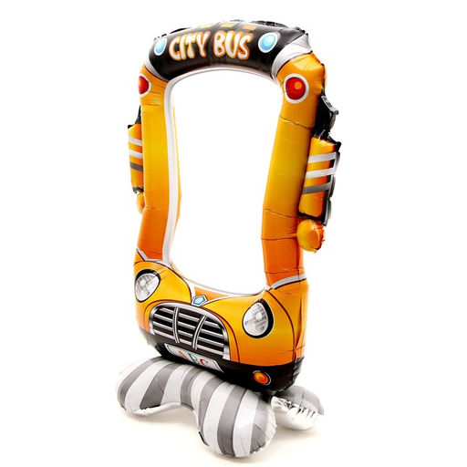 Воздушный шар фольгированный 52" «Рамка для фотосесии», под воздух