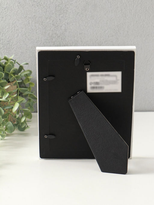 Фоторамка для фото 13×18 см «Узор волна», полистоун, белая, 22×17×2.5 см