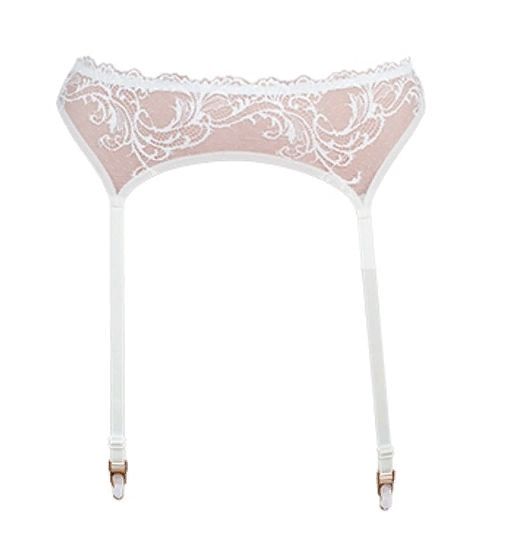 -66% ПОЯС ДЛЯ ЧУЛОК Milavitsa 380107/175 приглушенно-белый  фото 2