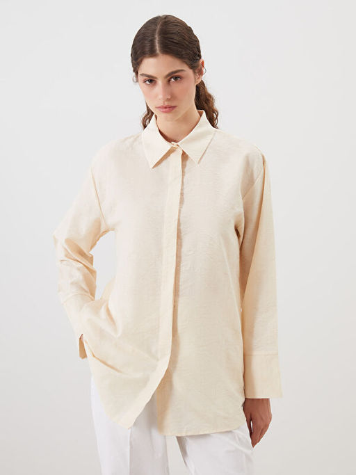 Dokulu Kad?n G?mlek Tunik