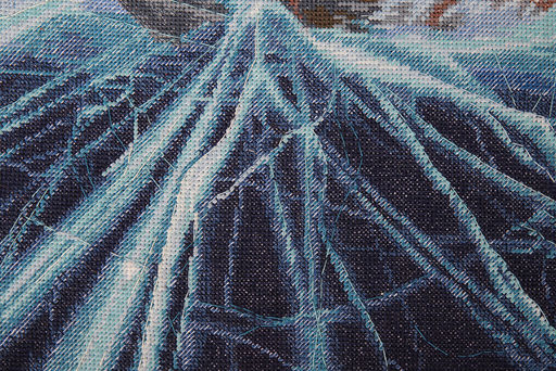 Набор для вышивания PANNA Золотая серия PS-7231 Россия. Озеро Байкал 25 х 25 см