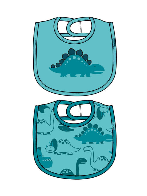 PlayToday / Нагрудник для мальчика, 2 шт. в комплекте.