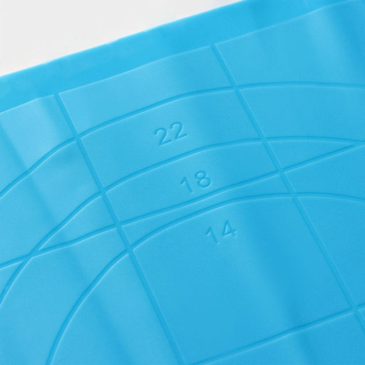 Коврик для выпечки и раскатки теста с разметкой Доляна Буссен, силикон, 38?28 см, МИКС  фото 5