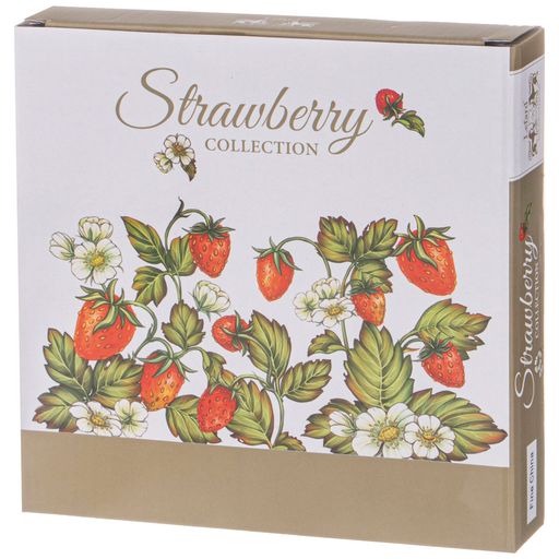 НАБОР ТАРЕЛОК ЗАКУСОЧНЫХ LEFARD STRAWBERRY 2 ШТ. 20,5 СМ  фото 2