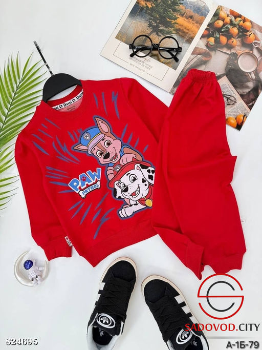 Костюм для мальчика с рисунком