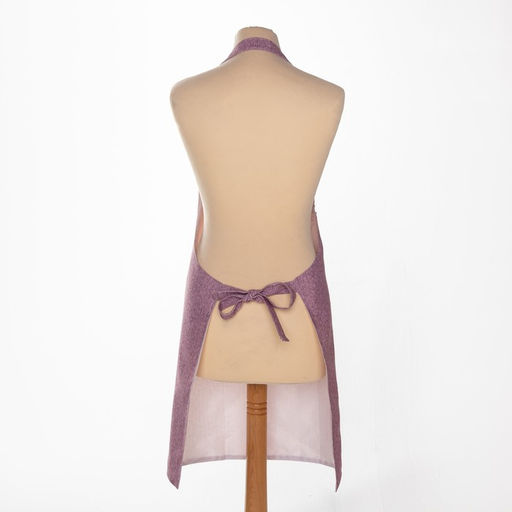 Фартук «Этель. Однотонный», розовый, 65×70 см, 100% п/э