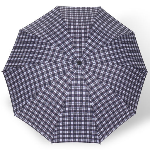 Зонт механический Клетки, эпонж, 4 сложения, 10 спиц, R = 53 см, цвет МИКС - Simaland фото 12