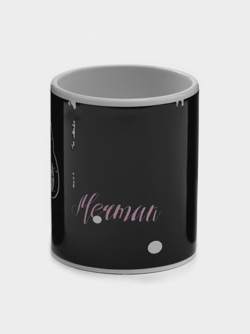 Кружка - хамелеон Доляна Мечтай, 350 мл, керамика, бежевая