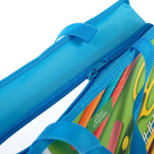 Папка для труда, А4, пластиковая, 33×26×7.5 см, School