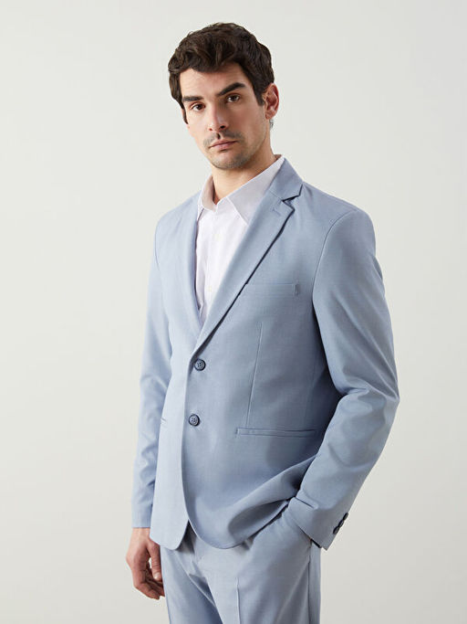 Dar Kal?p Erkek Blazer Ceket