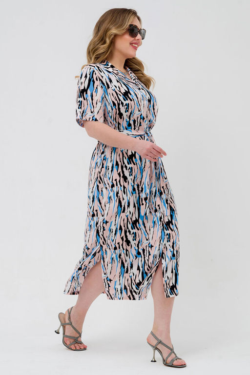 Платье-рубашка Джорджия (46-56) - Serenada фото 3