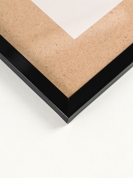 Фоторамка для фото 40×50 см «Премиум», пластик, чёрный