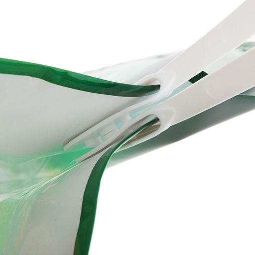 Цена за 10 шт. Пакет «Шарлотта», полиэтиленовый с пластиковой ручкой, 38×35 см, 90 мкм