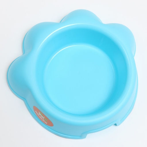 Миска пластиковая фигурная 20,5 х 19 х 6 см, голубая - Пижон фото 2