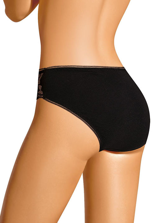 C1188 Трусы жен. Кружево хлопок (ЧЗ)