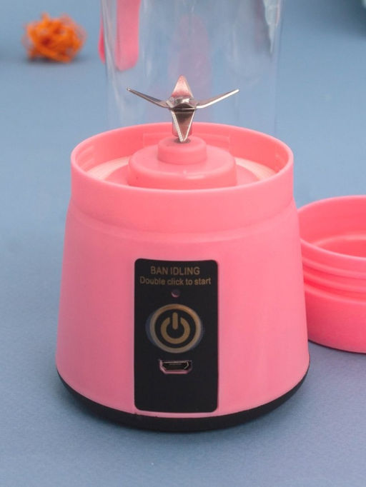 Блендер портативный "Juicy", pink, USB, (24*8 см)