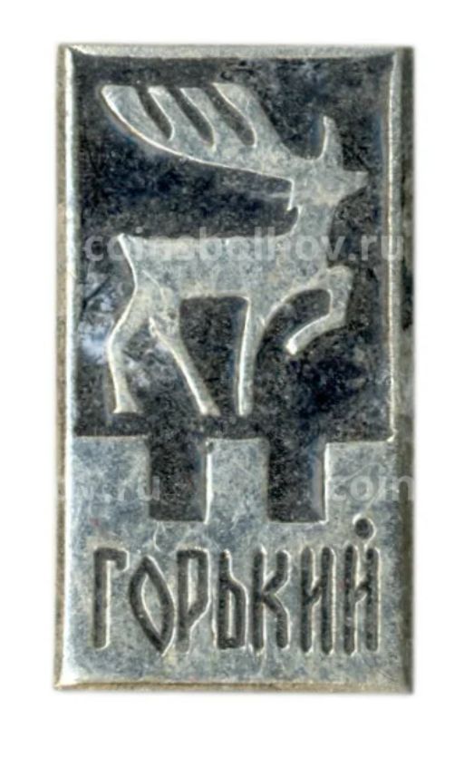 Значок Горький