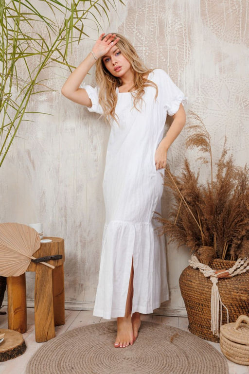 Платье AMORI 9715 молоко  фото 2