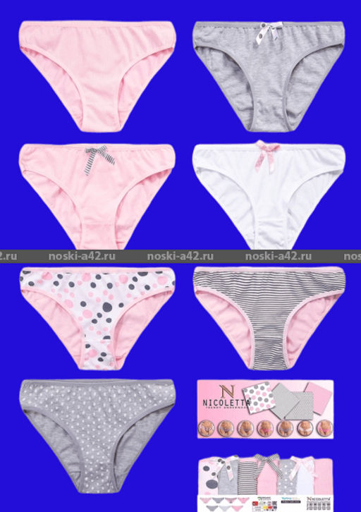 Цена за 7 шт. Трусы женские Турция Неделька - 7 шт. арт. 36454 L (44-46) - For you фото 6