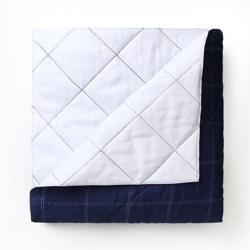 Покрывало евро LoveLife Cage: dark blue, 200×210±5 см, микрофайбер