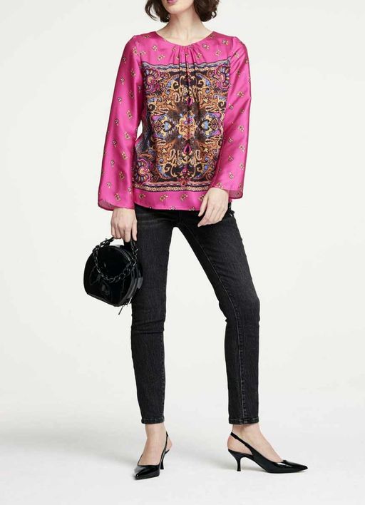 Блузка, розовая - Heine фото 3