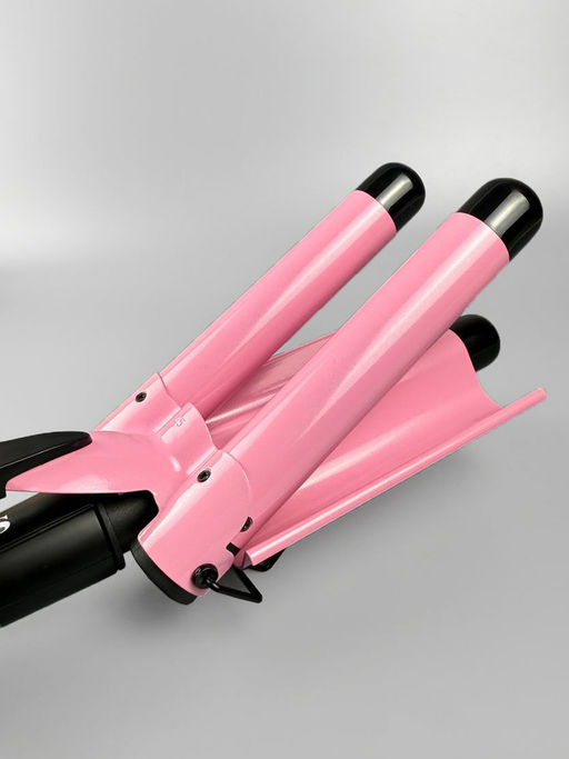 Плойка-щипцы трехволновая для создания локонов SK-668 OLS-766-8