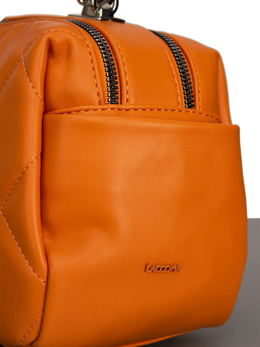 LACCOMA сумка Кристи-Ф826-оранжевый эко кожа хлопок