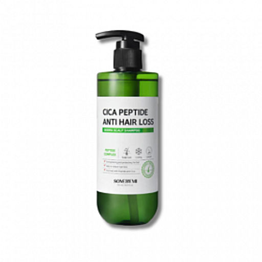 Some By Mi Cica Peptide Anti Hair Loss Derma Scalp Shampoo, 285ml - Укрепляющий шампунь с центеллой и пептидами