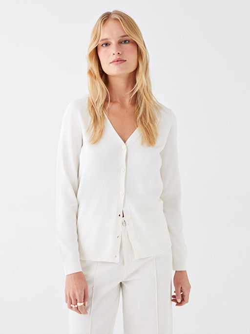 V Yaka Kad?n Triko H?rka