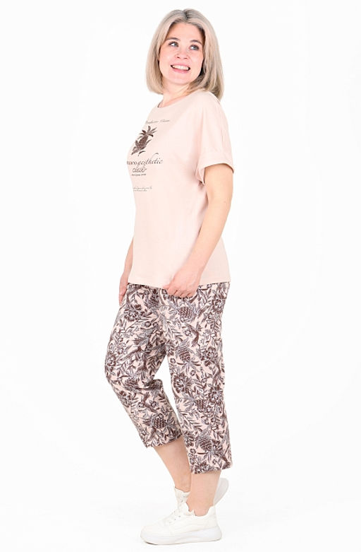 Костюм Уют К-321 (46-64) кулирка - Лотос фото 26