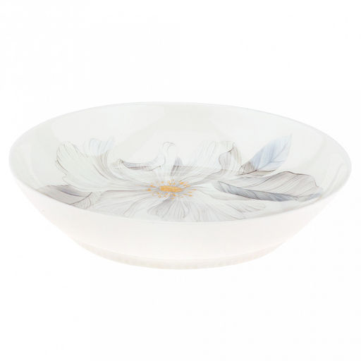 Долина Хуаси Тарелка глубокая фарфоровая д185мм h40мм, 550мл, с деколью (Китай) - Домашняя мода фото 2