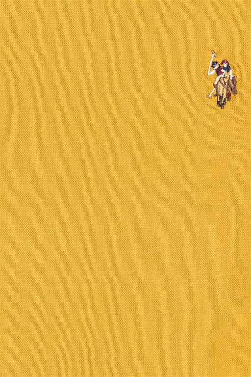 U. S. Polo Assn / Горчичный трикотажный свитер для мальчика с круглым вырезом - U.s. polo assn фото 6