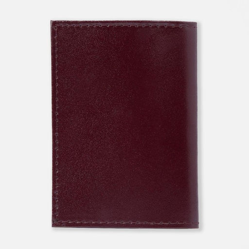 Обложка для пенсионного удостоверения, бордовая