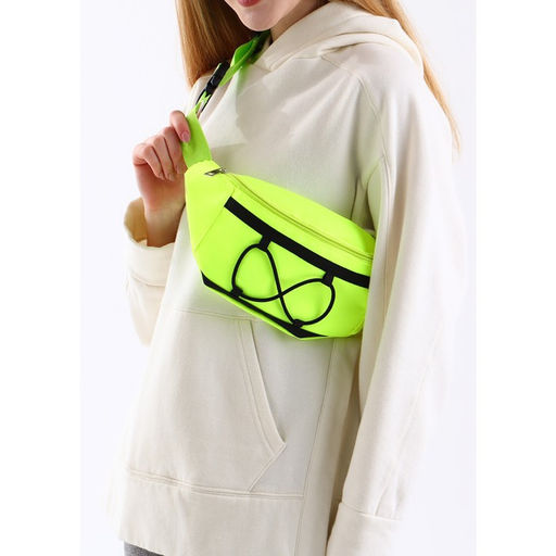 Сумка поясная со шнуровкой, цвет жёлтый - Nazamok фото 2