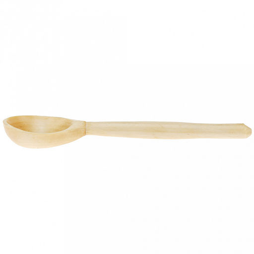 Ложка чайная деревянная 14,5х3,5х1,5см, лакированная (Россия)