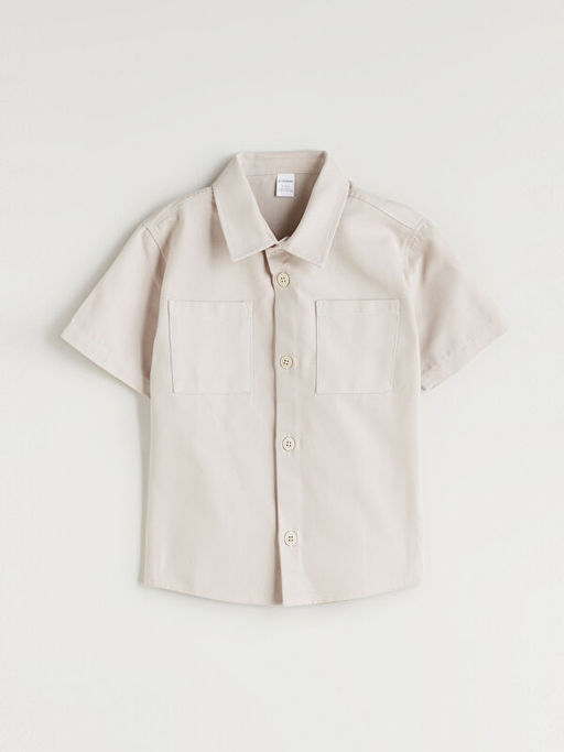 Pamuklu Cepli Erkek ?ocuk G?mlek