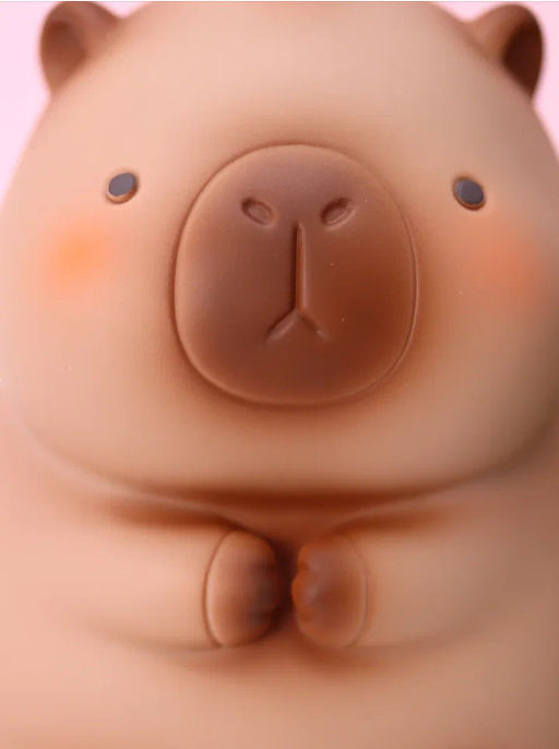 Копилка "Capybara with apple", 15 см