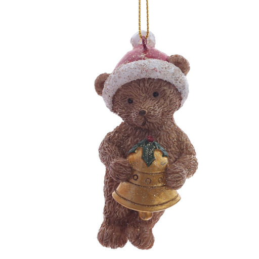 Изделие декоративное подвесное "Медвежонок", L4 W3,5 H7 см, 4в.