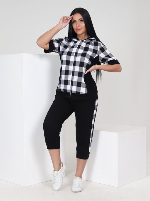 269 ЖЕНСКИЙ ДОМАШНИЙ КОСТЮМ (бриджи) - А-дина фото 3