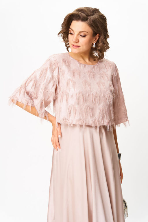 Платье Michel Chic 2186 пыльная роза  фото 3
